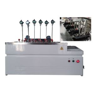 Buy cheap 6 Stations Outlet Computer Control Plastics HDT Vicat Softening Temperature Point Tester for High Reliability and Security from wholesalers