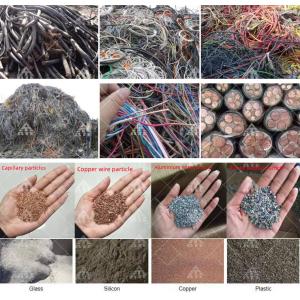 Buy cheap Cheap Copper Scrap Cable Granulator Copper Wire Waste Recycle Machine Copper Granulator from wholesalers