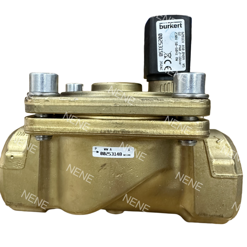 Buy cheap 00221855 Brass Body Burkert Solenoid Valve With NBR Seal 2/2 Usually Closes 20.0 Flow Hole from wholesalers