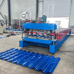 PPGI GI Steel Profile Zee Tile Roll Forming Machine With High Precision Within