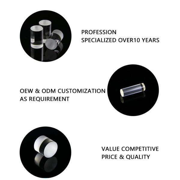 Optical Infrared Rigid Rod Lens For Medical Instruments Equipment