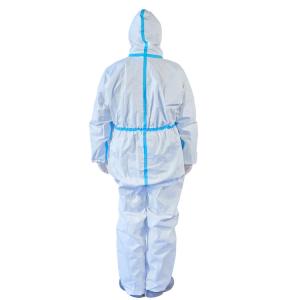 Buy cheap Antibacterial Isolation Protective Clothing With Tie / Magic Stick On Back from wholesalers