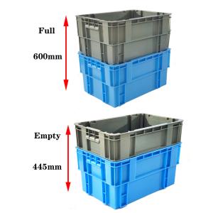 Convenient Versatile Nestable Turnover Crate Stackable Plastic Crate Injection
