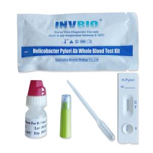 China OEM 25pcs H Pylori Ag Rapid Test Glob Biotech on sale