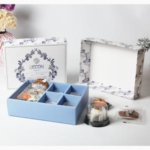 Buy cheap Elegant Partitioned Cookie Gift Box Customizable Packaging Foldable Design from wholesalers