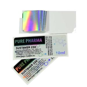 Buy cheap sust 250mg 10ml Pharmacy Glass Vial Labels Laser Materials from wholesalers