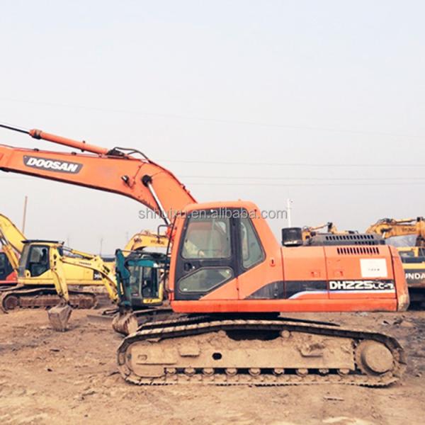 Doosan hot sale Best selling used Doosan DH225lc-7 crawler excavator/ DOOSAN225-7 Korea origin/Used digging machine
