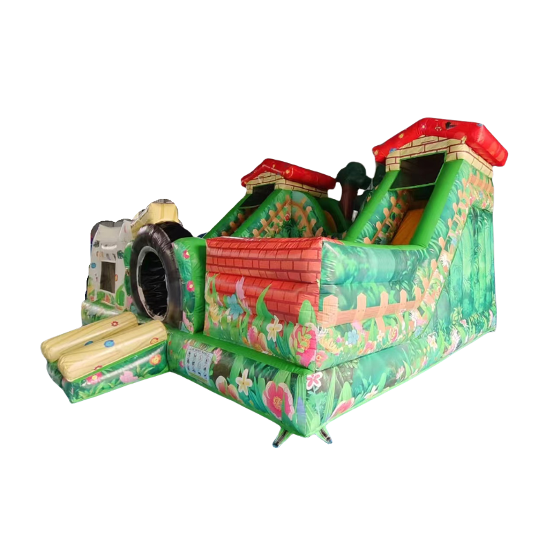 Large Inflatable Bouncy with Bouncer Jump Castle with air for Kids Play Park