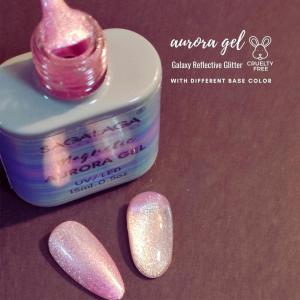 Buy cheap Glitter Cat Eye UV Easter Gel Nail Polish Custom Logo Galaxy Series Soak Off UV LED Gel for Nail Art Salon from wholesalers