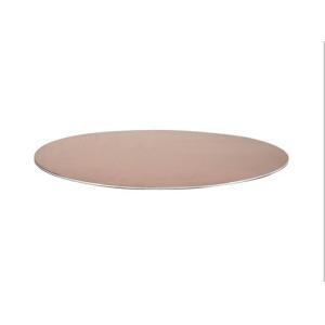 Buy cheap Laminated metal cookware circle/disc/plate, 2 layers copper and aluminum for cookware used from wholesalers