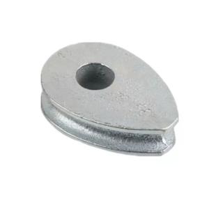 Buy cheap Self Coloured 2 Inch 52mm Steel Wire Rope Thimble from wholesalers