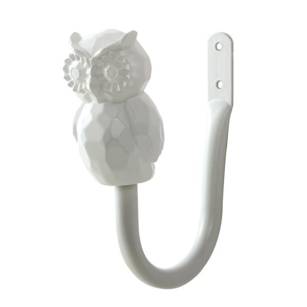 Quality Bathroom Owl Shaped Hook 22mm Curtain Hook Extenders for sale