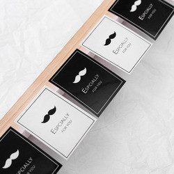 Buy cheap Waterproof packing labels Custom Transparent Print Logo Sticker Label from wholesalers