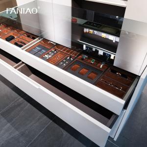 Buy cheap Modern White Customized Wardrobe Closet With Mirror Vanity Table Jewelry Cabinet from wholesalers