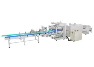 Buy cheap 8-15 pack/min Automatic Shrink Wrapper , PLC Control Bottled Water Filling Line product