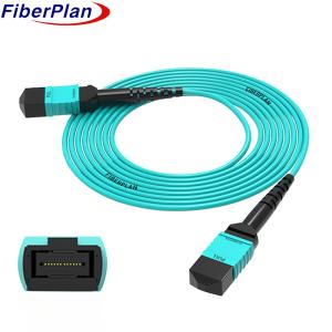 Buy cheap FTTH FTTB FTTX Network MPO MTP Fiber Optic Loopback Low Insertion Loss Om3 Fiber Cable from wholesalers