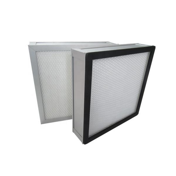 Quality HEPA Metal Fiber Filter Cardboard Frame Merv 13 Merv 14 Pleated Air Purifier for sale