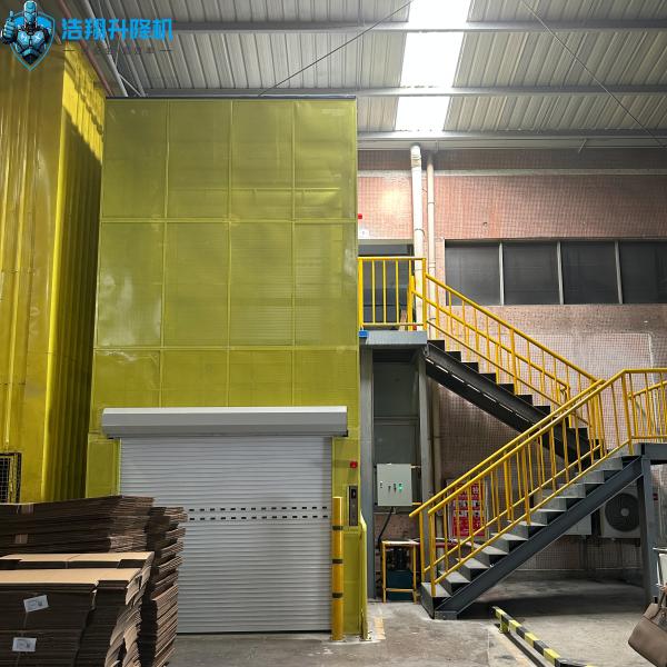 Quality Explosion Proof Pallet Warehouse Freight Elevator Vertical Material Lift for sale