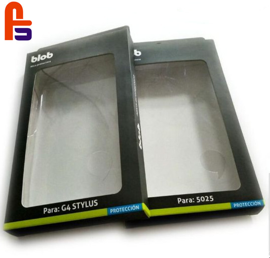 Buy cheap Packing PVC Boxes Gift Boxes For Mobile Case Cardboard Box With Clear Window from wholesalers