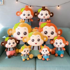 Hand Washable PP Cotton Stuffing Plush Monkey Doll