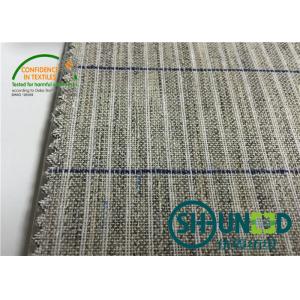 China Woven Bonded Interlining Chest Canvas With Polyester Material on sale