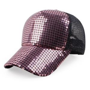 Buy cheap All Day Comfort 5 Panel Mesh Trucker Hat Sequin Trucker Hat Adjustable from wholesalers