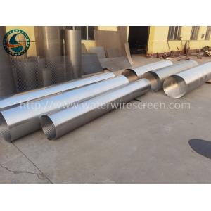 Buy cheap Johnson Wire Wrapped Continuous Slot Screen With 0.5mm Gap from wholesalers