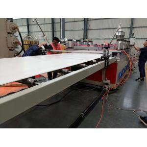 Buy cheap Automatic Operation Plastic Board Extrusion Line for 1220mm Sheet Width Advanced Features from wholesalers