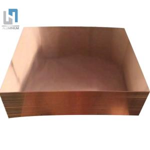 Buy cheap polished bright Surface Copper Metal Plates C11000 C67400 Material from wholesalers