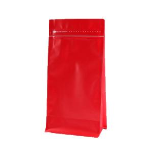 Buy cheap Printed Flat Bottom Coffee Packaging Pouch With Valve Zip Lock from wholesalers