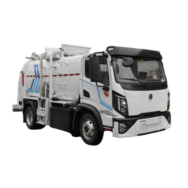 Energy-Saving Pure Electric 5100TCABEV Rear Loading Compression Garbage Truck