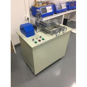 Buy cheap Plating Slicing Skewing Instrument Cable Tester With Two Parallel Rollers from wholesalers