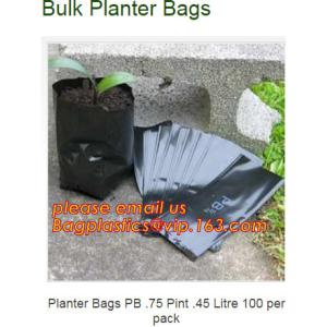 Buy cheap Wholesale Poly Black Square Garden Plastic Baby Flower Plant Nursery Poly Bags for Hydroponics,1gal 2gal 3gal 5gal 7gal from wholesalers
