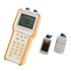 Buy cheap Clamp On data logger battery operated Mobile Handheld Flow Meter with Sensor For Water from wholesalers