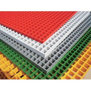 Buy cheap Durable FRP Grating Panel Lightweight And Corrosion Resistant For Industrial Flooring And Walkways product