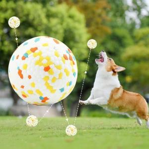 Buy cheap ETPU High Elastic Rebound Bite Resistant Dog Bite Ball TPU Bite Resistant Molar Ball Training Pet Puzzle Interactive Toy from wholesalers