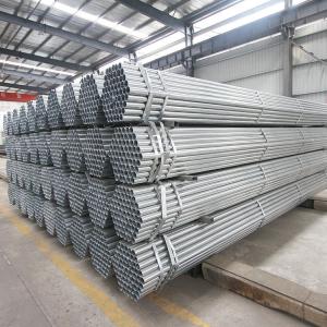 Buy cheap ANSI S355JR Q235 2.4mm Thick Galvanized Round Steel Pipe 3 Inch Schedule 40 from wholesalers