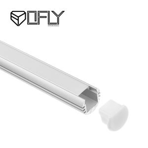 Buy cheap Round Bottom Aluminium LED Mounting Profile 2m Anodized For Kitchen Living Room from wholesalers