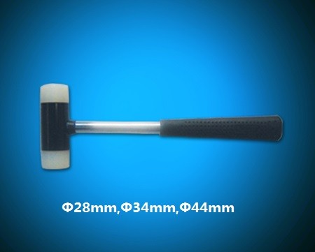 Buy cheap Nylon hammer with steel handle, Nylon mallet with steel handle from wholesalers