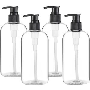 Buy cheap 16OZ/500ml Empty Plastic Pump Bottles Dispense Durable Refillable Containers from wholesalers