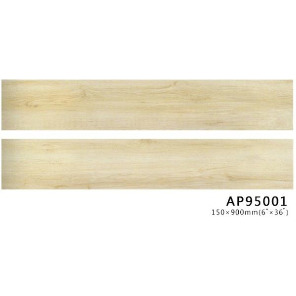 Quality 6"*36"  Yellow  Wood Effect Ceramic Tiles , Excellent Ceramic Tile That Looks Like Wood Planks for sale