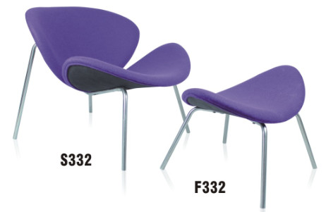 Buy cheap modern home upholstered recliner chair with ottoman from wholesalers