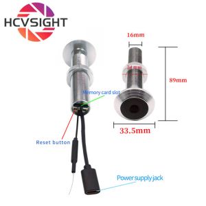 1080P 160° Door Peephole Wireless Wifi Mini Infrared Remote Monitoring Camera