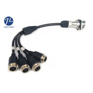 Heavy Duty 7 Pin Socket To 5 Pin Splitter Cable For Caravan Backup Camera System