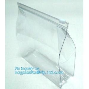 Buy cheap reusable promotional Plastic LDPE slider zipper bags, metallized film bottom product