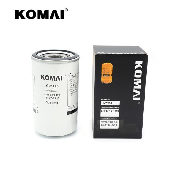 Hino J05ETA Diesel Engine 15607-2190 YN30T01001P1 Kobelco SK200-8 Lube Oil Filter