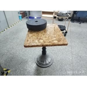 Industrial Bistro Table Base Cast Iron Powder Coating Tulip Table Base