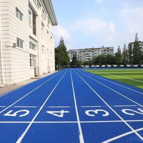 Buy cheap Blue Stadium Running Track from wholesalers