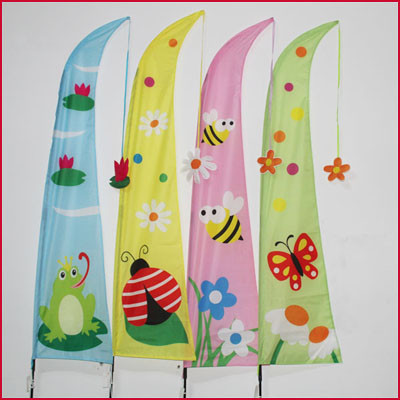Buy cheap Spring Garden Flag Frog Ladybug Bee butterfly from wholesalers