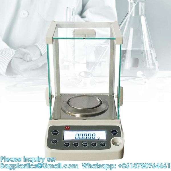 Buy cheap 0.0001g Laboratory Scale, High Precision Lab Analytical Balances With Plastic Windshield, LCD Display Electronic from wholesalers